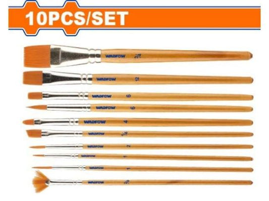 Pinceaux a filet - Pour Artiste - 10 pcs - SQES