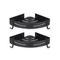 Etagère de Rangement pour salle de bain - 2pcs - Etagère d'angle - SQES
