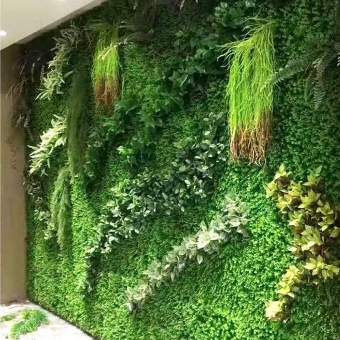Panneau décoratif 3D JAMAICA - Mur végétal artificiel - 50cm*50cm - SQES