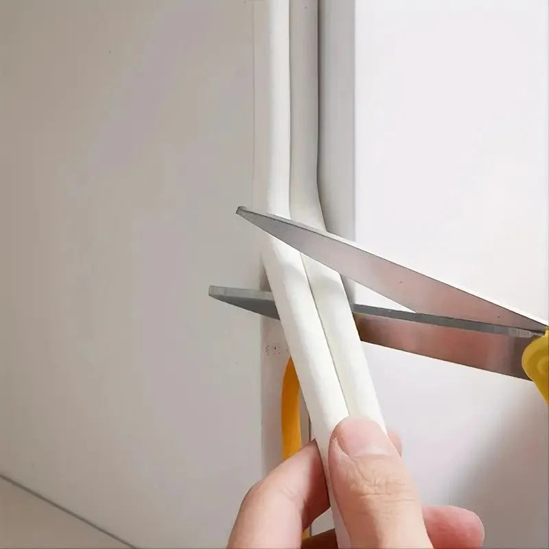 BOSS TAPE Joint d'étanchéité pour porte , fenêtre, isolation thermique, Type D, BLANC - SQES