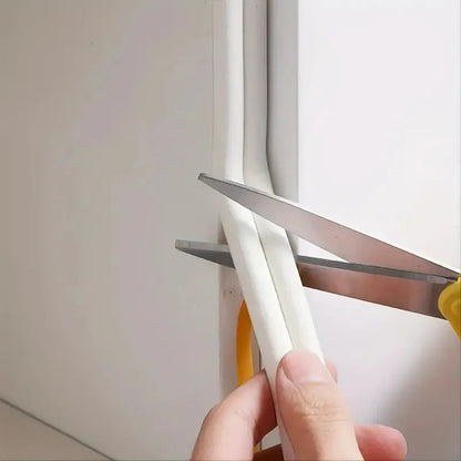 BOSS TAPE Joint d'étanchéité pour porte , fenêtre, isolation thermique, Type D, BLANC - SQES