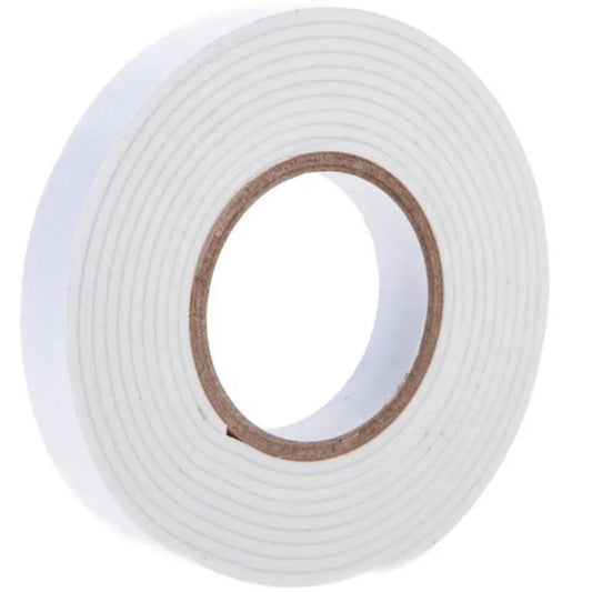 BOSS TAPE Ruban Adhésif Double Face de montage en mousse 19mmx10m (max 5kg) - SQES