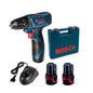 Bosch Perceuse Visseuse sans fil - Double batterie lithium - 12 V - GSR 120-LI - BOSCH TUNISIE - SQES