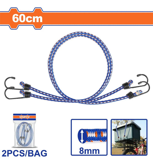 Set de 2 Tendeurs Elastiques – Corde de bagage - 45 cm - SQES