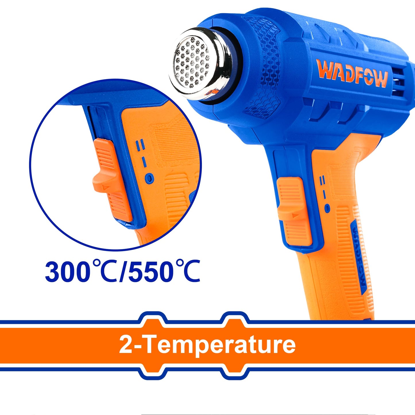 Decapeur Pistolet Thermique Sans Fil – 20V – Réglable 300/550°C