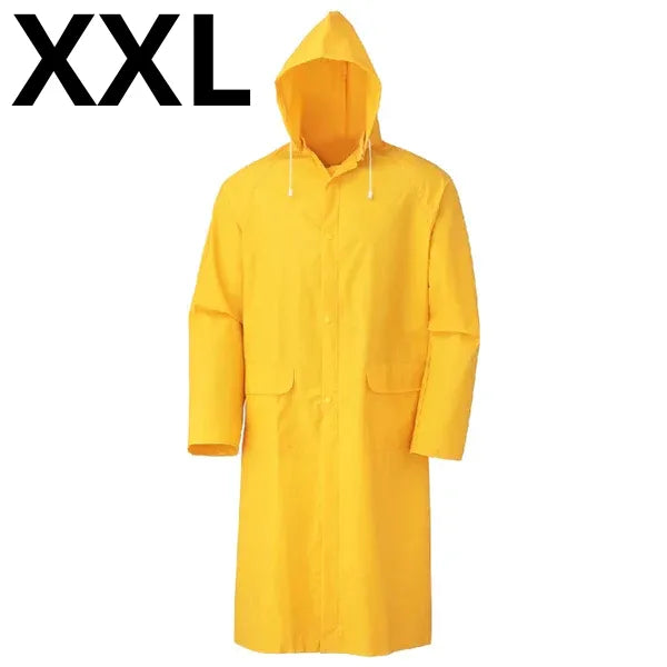 Manteau Imperméable Jaune, Manteau de protection Anti Pluie XXL - SQES
