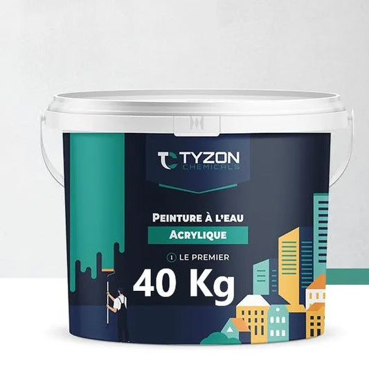 Surfacaire Acrylique Tyzon - Mat - Blanc - 40Kg - SQES