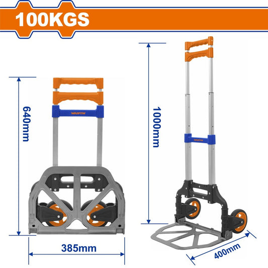 Diable Pliable WWB8A10 – Capacité 100 kg - SQES