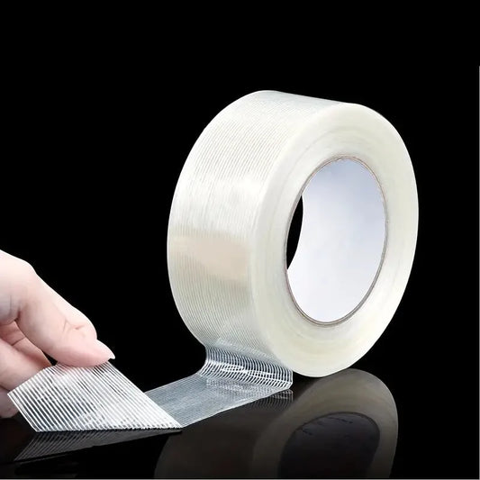 Ruban emballage très résistant, Ruban de cerclage renforcé de Fibre de Verre 45mmx25m BOSS TAPE - SQES