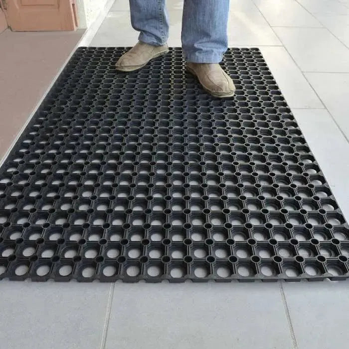 Caillebotis Souple antidérapant - Carreaux de Drainage en PVC 30x30cm - SQES
