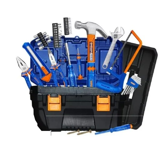 Boite a outils – Malette - Caisse bricolage - 85 Pièces - SQES