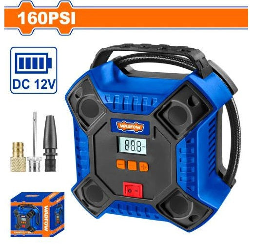 Mini Compresseur d’Air Portable 12V – 160 PSI / 11 Bar – WAAC511