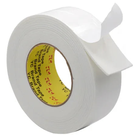 BOSS TAPE Ruban Adhésif Double Face de montage en mousse 19mmx2m (max 5kg) - SQES
